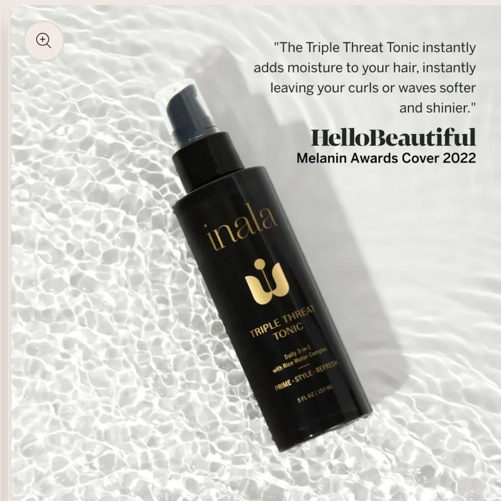 inala Triple Threat Tonic - Daily 3-in-1 Treatment Tonic with Rice Water Complex